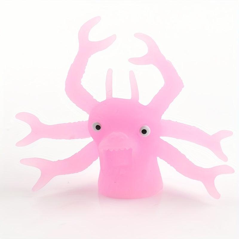 Little Monster Finger Set Luminous Decompression Toy