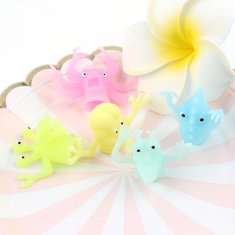 Little Monster Finger Set Luminous Decompression Toy