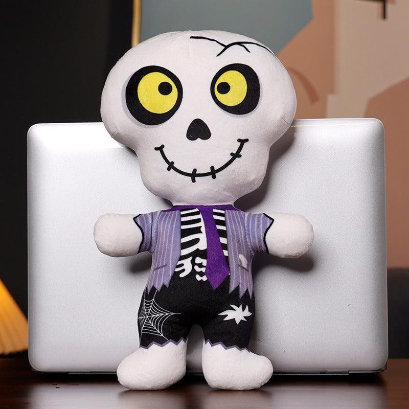 Halloween Stuffed Toy Doll Pumpkin Skeleton Scary Props Decoration