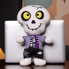 Halloween Stuffed Toy Doll Pumpkin Skeleton Scary Props Decoration