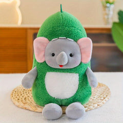 Dinosaur Plush Toy Transforming Doll Tyrannosaurus Rex Sleeping Pillow