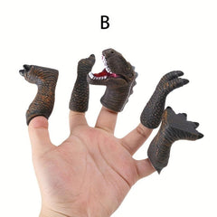 Dinosaur Hand Puppet Set for Kids Play