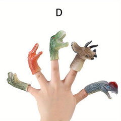 Dinosaur Hand Puppet Set for Kids Play