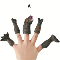 Dinosaur Hand Puppet Set for Kids Play