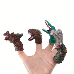 Dinosaur Hand Puppet Set for Kids Play