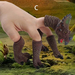 Dinosaur Hand Puppet Set for Kids Play