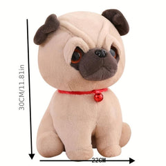 Cute Pug Stuffed Toy: Ideal Birthday Gift for Kids
