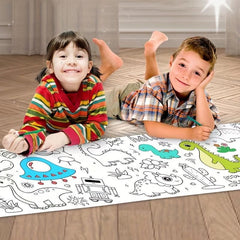 Kids Doodle Painting Roll DIY Painting Paper Roll Develop Imagination