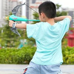Children's Bow and Arrow Set with Suction Cup Soft Bullets