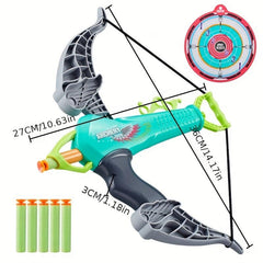 Children's Bow and Arrow Set with Suction Cup Soft Bullets
