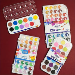 Beginner Painting Solid Watercolor Paint Set For DIY Art Painting
