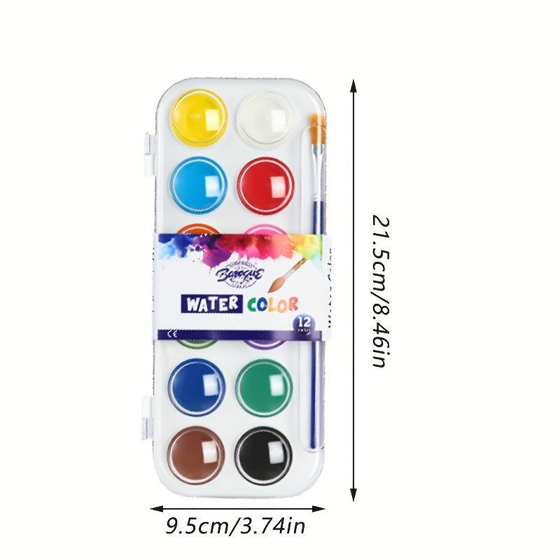 Beginner Painting Solid Watercolor Paint Set For DIY Art Painting