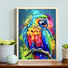 5D DIY Diamond Painting Kit Parrot Cross Stitch Arts 30x40cm