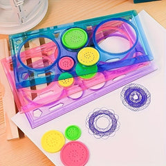 Student Plastic Straight Ruler Multifunctional Drawing Scale Template Ruler