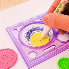 Student Plastic Straight Ruler Multifunctional Drawing Scale Template Ruler