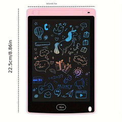 LCD Writing Board 21.59 cm Reusable Drawing Board Educational Learning Toys