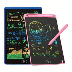 LCD Writing Board 21.59 cm Reusable Drawing Board Educational Learning Toys