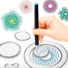 Interlocking Gears & Wheels Drawing Set - 22pcs