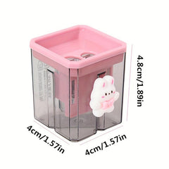Kids' Portable Double Hole Pencil Sharpener