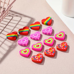 16pcs Heart Large Eraser Halloween Christmas Thanksgiving Gift Love Big Eraser