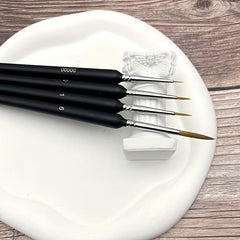 11Pcs Paint Brush Set for Watercolor Acrylic Model Painting