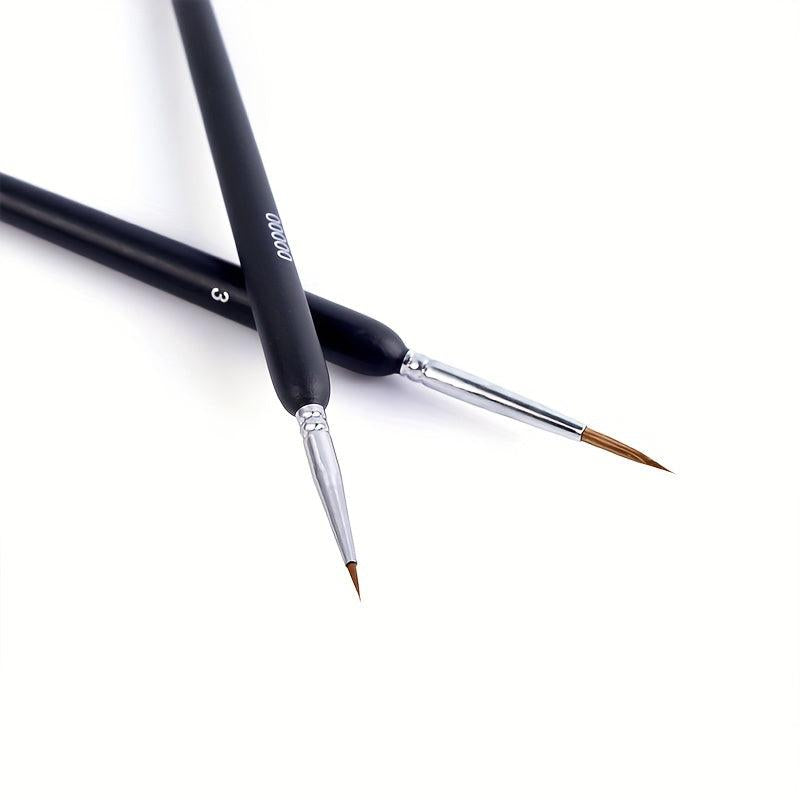 11Pcs Paint Brush Set for Watercolor Acrylic Model Painting