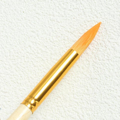 6pcs Yellow Painting Brush Set Art Student Professional Brush