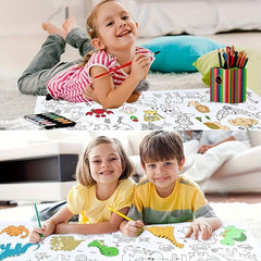 DIY Doodle Painting Roll Filling Develop Imagination Painting Tools