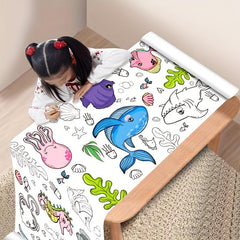 DIY Doodle Painting Roll Filling Develop Imagination Painting Tools