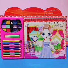 Princess Coloring Set DIY Puzzle Painting Book