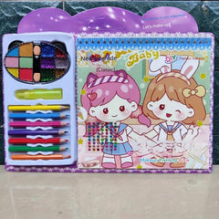 Princess Coloring Set DIY Puzzle Painting Book
