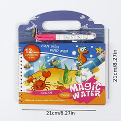 Magic Water Coloring Book Reusable Children's Toy