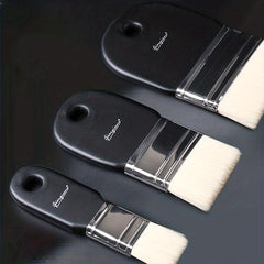 1pc Flat Headed Brush Painting Pen Nylon Hair Brush