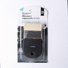 1pc Flat Headed Brush Painting Pen Nylon Hair Brush