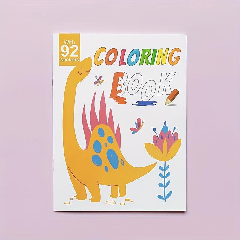 4Pcs DIY Coloring Book Children's Painting Kit