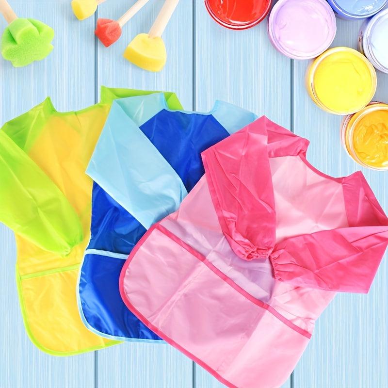 Kids Painting Apron for Fun & Mess-Free Art Activities