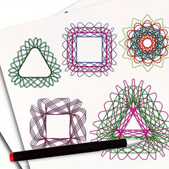 12pcs Functional Kaleidoscope Magic Set Children's Educational DIY Tool Gear