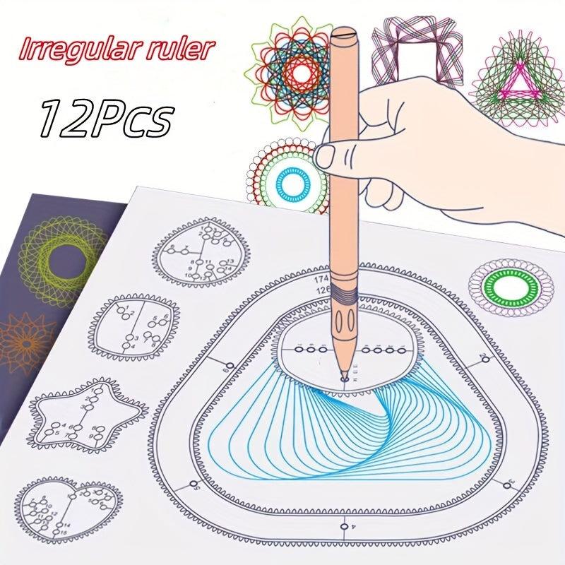 12pcs Functional Kaleidoscope Magic Set Children's Educational DIY Tool Gear