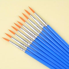 Canvas Painting Face Acrylic Watercolor Crafts Paint Brush Set