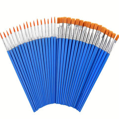 Canvas Painting Face Acrylic Watercolor Crafts Paint Brush Set