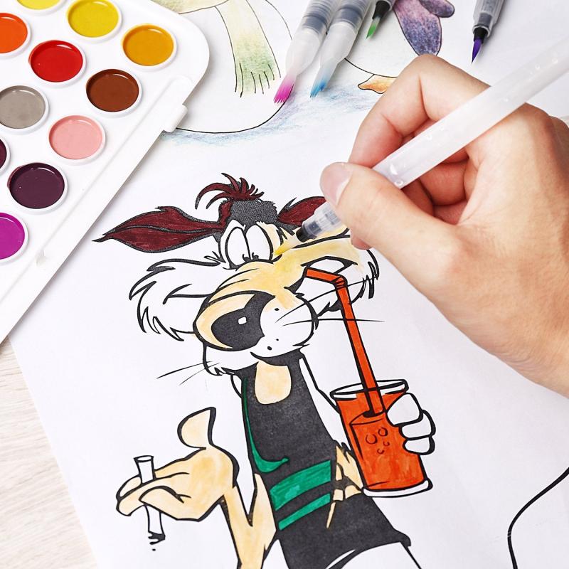 6 Piece Water Pen Set for Kids' Art Supplies