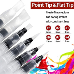 6 Piece Water Pen Set for Kids' Art Supplies