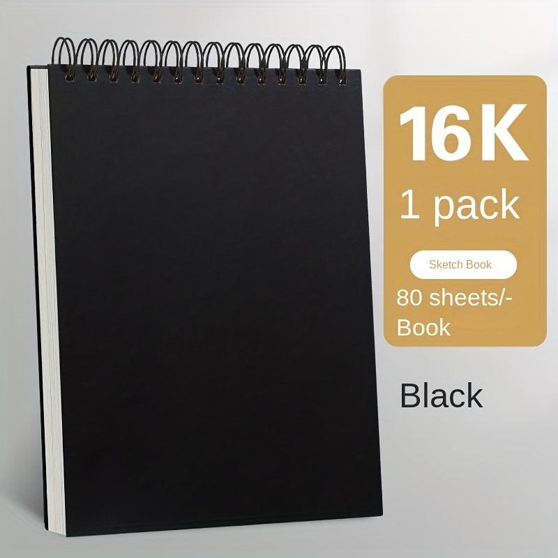 Hard Shell Coil Sketch Book 16k Watercolor Book