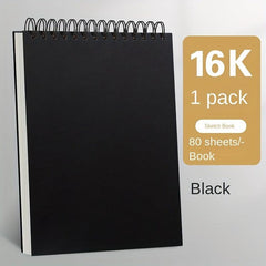 Hard Shell Coil Sketch Book 16k Watercolor Book