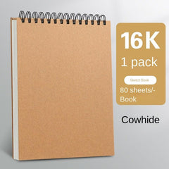 Hard Shell Coil Sketch Book 16k Watercolor Book