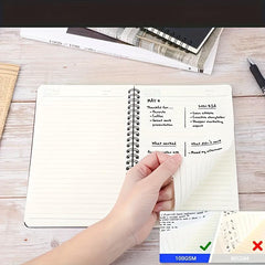 A5 Spiral Lined Notebook 120 Pages Travel Writing Journal