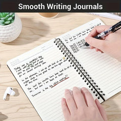 A5 Spiral Lined Notebook 120 Pages Travel Writing Journal