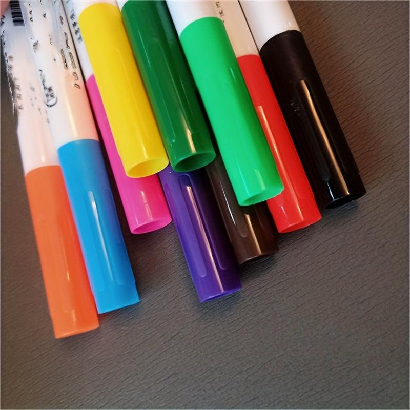 8pcs Mixed Marker Pens Set For Kids, Boys and Girls