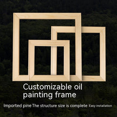 Digital Painting Inner Frame Stretched Canvas Frame