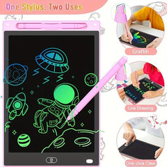 Colorful Doodle Board Drawing Tablet for Kids Traveling Learning Toys